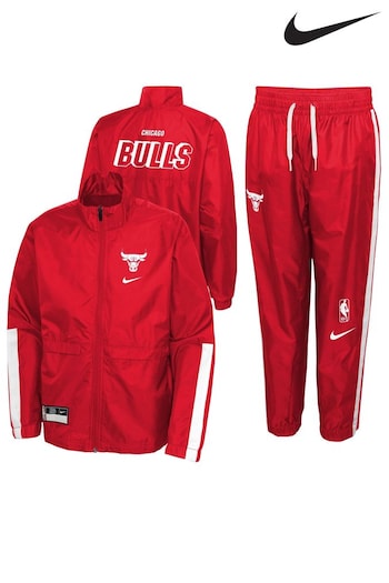 Nike Red Chicago Bulls Courtside Tracksuit (949553) | £88