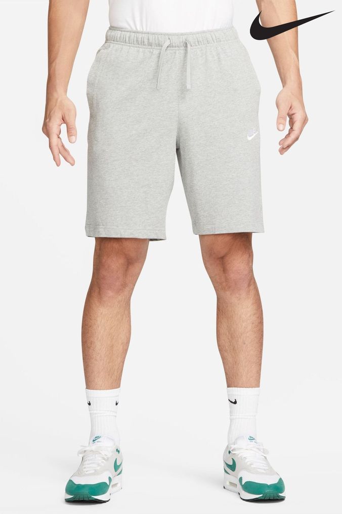 Gray nike hotsell shorts men