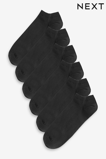 Black 6 Pack Trainer Socks 6 Pack (950035) | £10