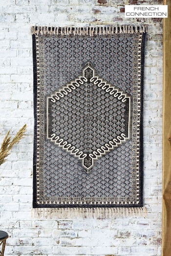 French Connection Blue Poppyfield Rug (950362) | £85 - £240