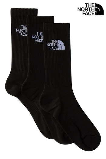 Knee High Boots Black Multi Socks 3 Pack (950946) | £18
