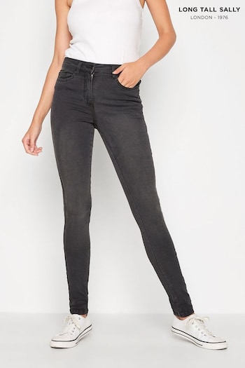Long Tall Sally Black AVA Stretch Skinny Time Jeans (951804) | £34