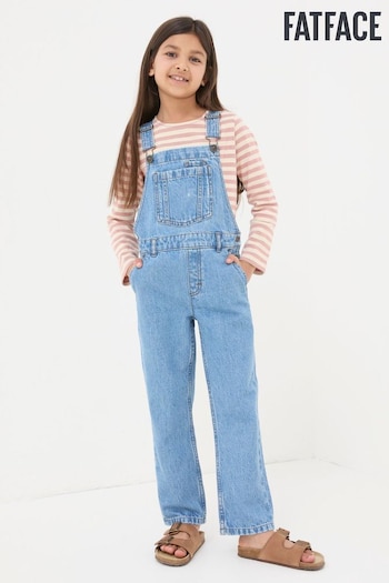 FatFace Blue Darby Denim Dungarees (951948) | £26