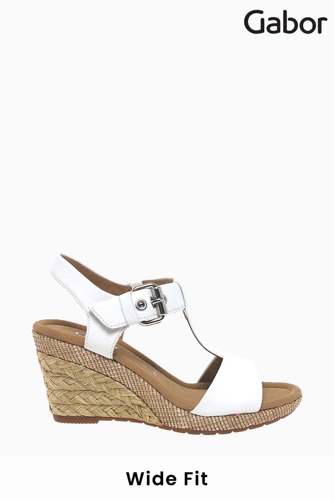 Buy Women s White Gabor Sandals Online Next UK