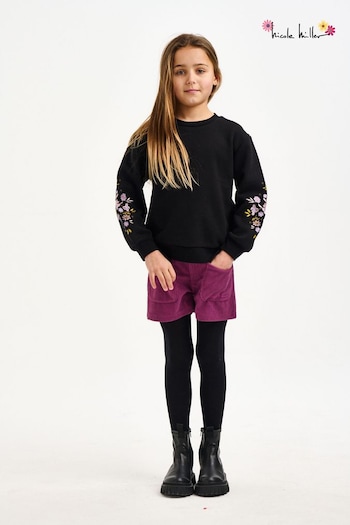 Nicole Miller Black Sweatshirt (952707) | £30 - £33