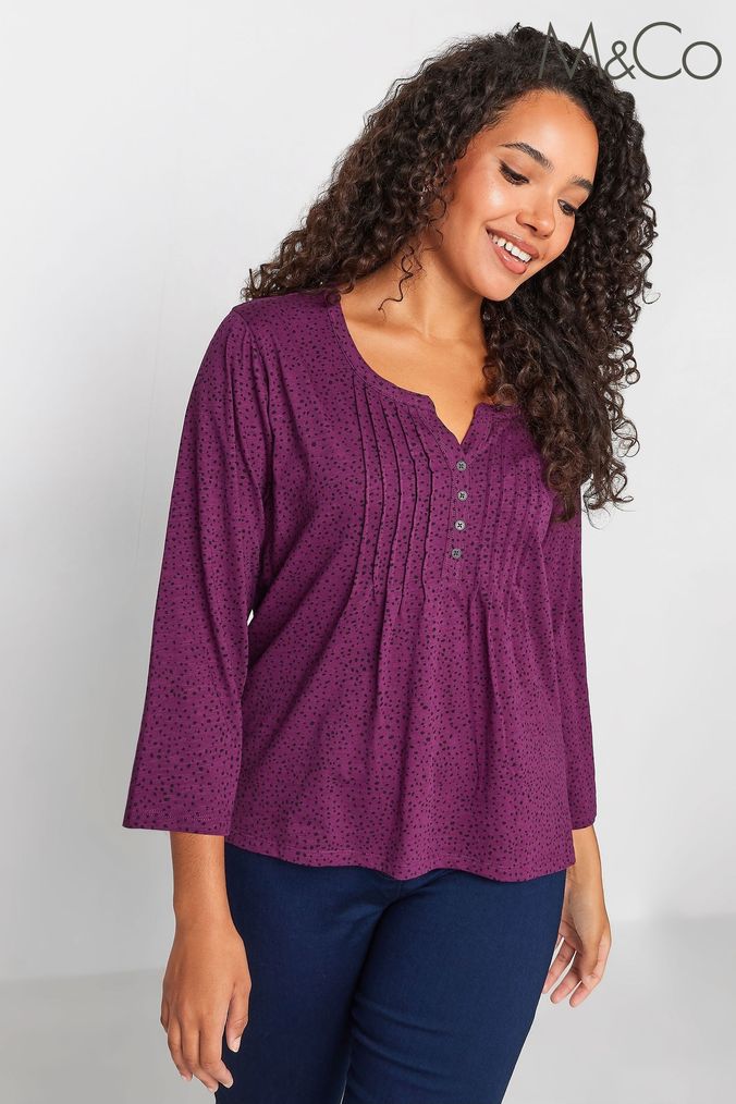Buy Women s Blouses Purple Holiday Tops Online Next UK