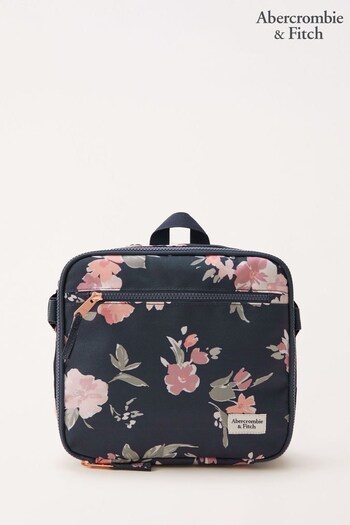 Abercrombie & Fitch Blue Floral Lunchbox Bag (953442) | £20