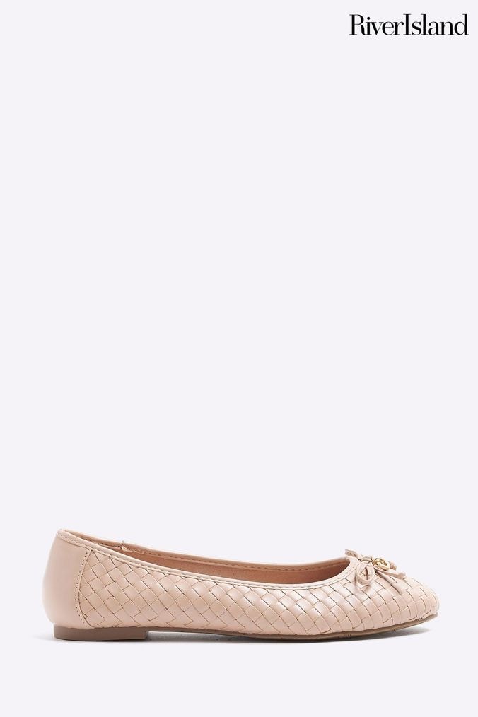 River island shop flat shoes sale