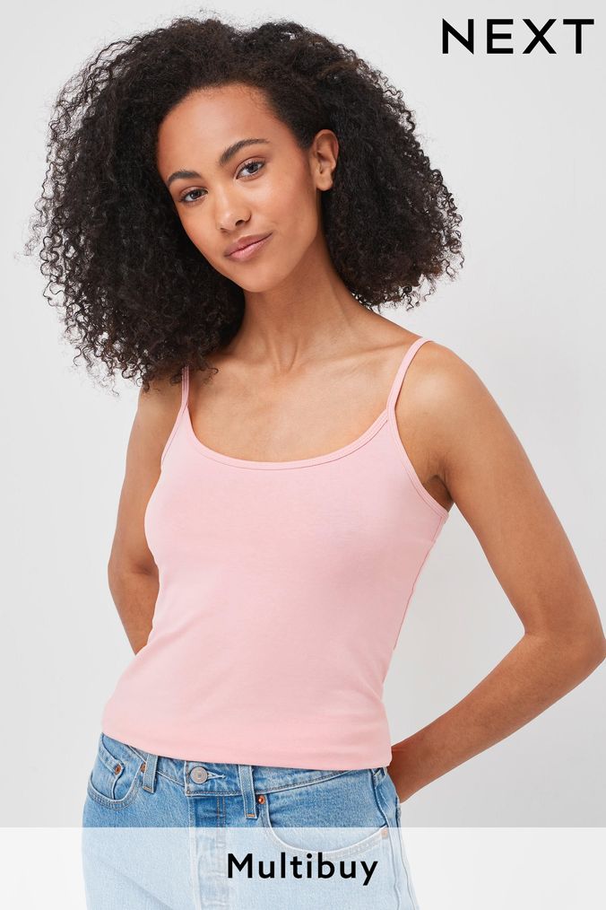 Pink cami vest hot sale