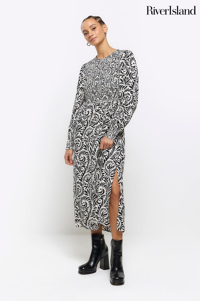River island discount zebra boots