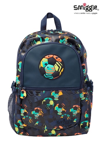 Smiggle Black Wild Side Classic Attach Backpack (954130) | £42