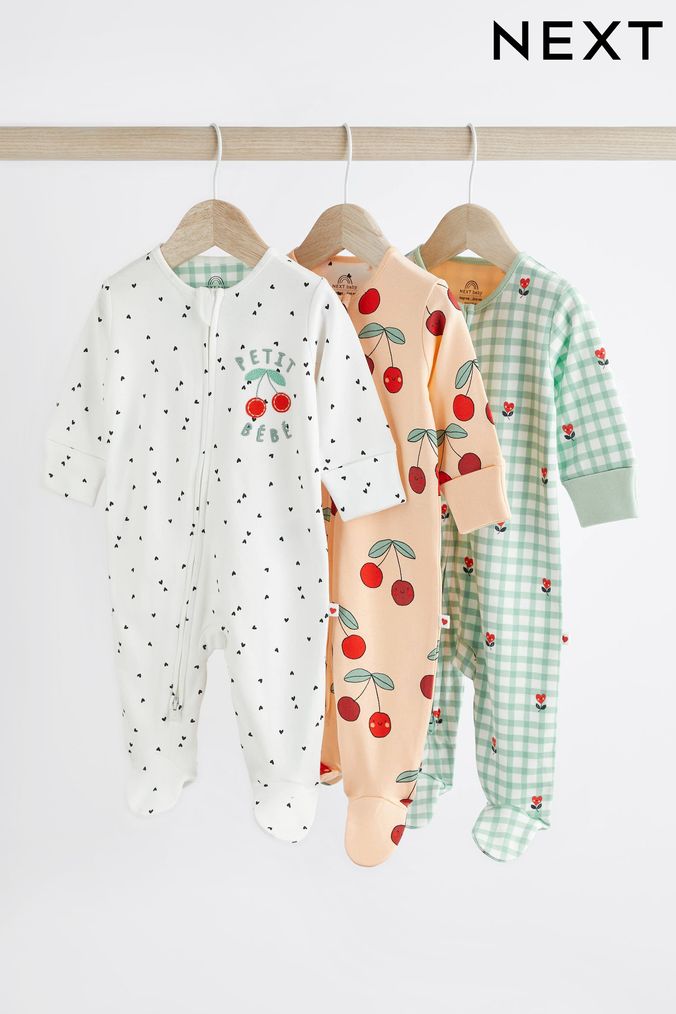 Newborn Girl Sleepsuits Baby Girl Sleepsuits Next UK