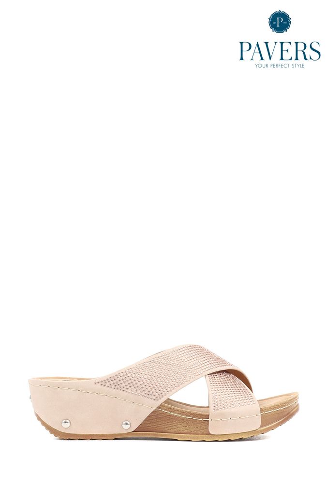 Pavers best sale pink sandals