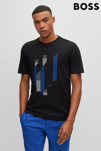 BOSS Black Graphic Artwork Logo Regular Fit T-Shirt (954494) | £59