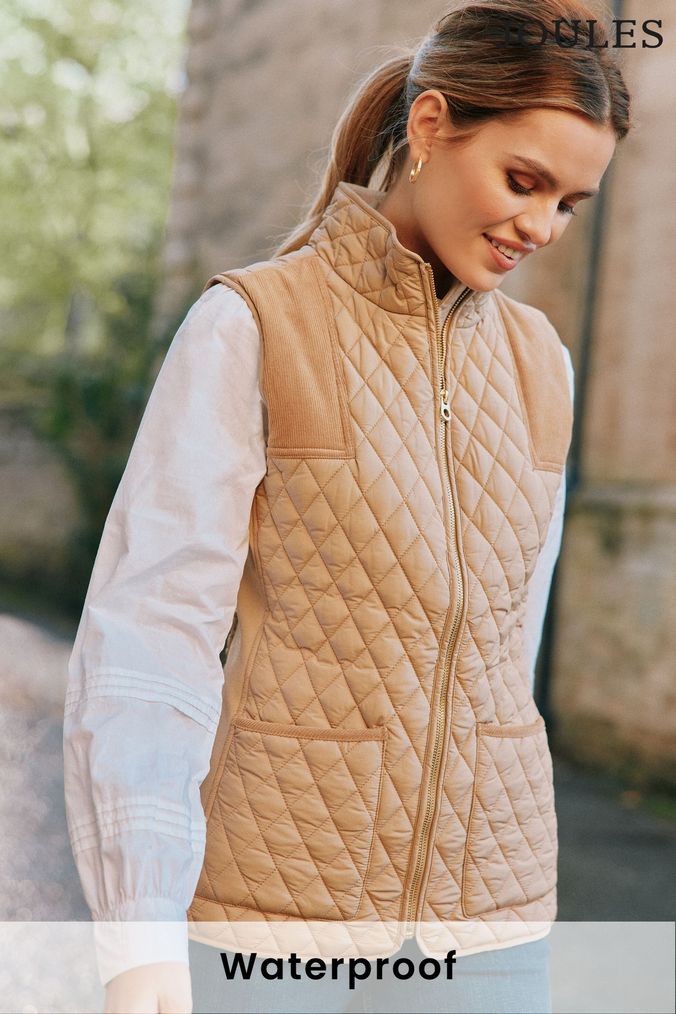 Joules gilet sale clearance top