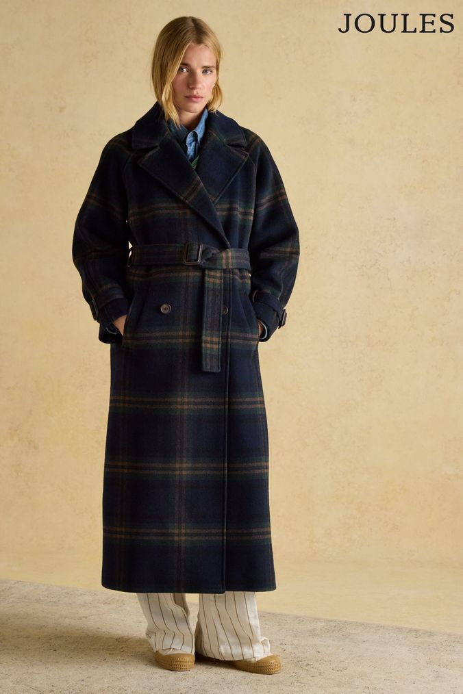 Check long jacket shop