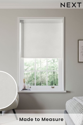 Ivory Cream Lucky Made to Measure Blackout Roller Blind (955013) | £63