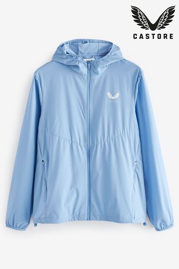 Castore Blue Lightweight Zip Thru Jacket (955317) | £95