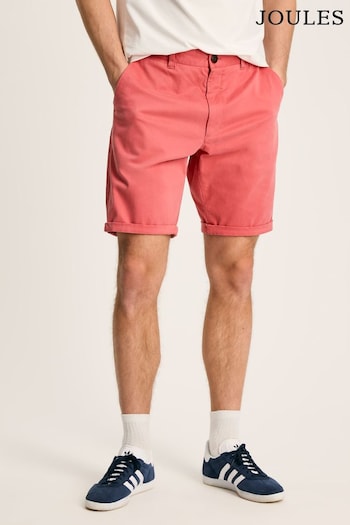 Joules Pink Chino Belt Shorts (955429) | £39.95