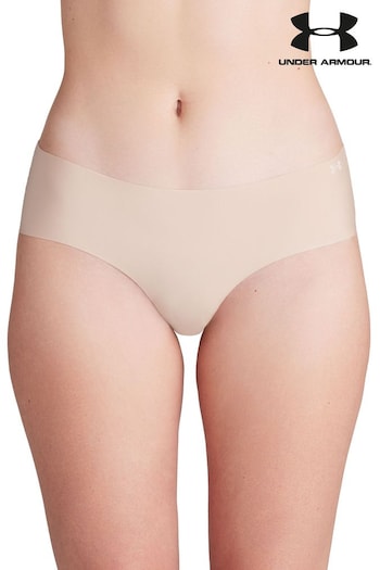 Under Armour No Show Pure Stretch Hipster Knickers 3 Pack (955446) | £26