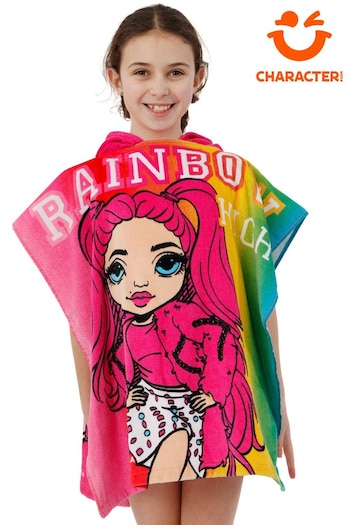 Character Pink Rainwbow High Poncho (955478) | £17