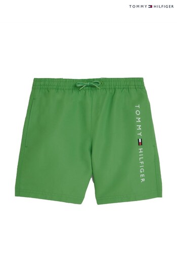 Tommy Hilfiger Green Medium Drawstring Swim Shorts (955574) | £42