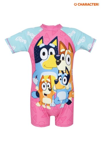Character Pink Bluey Surfsuit (955585) | £17