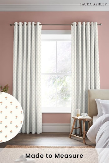Laura Ashley Apricot Wood Violet Made to Measure Curtains (955700) | £100
