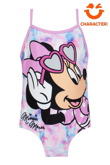 Character Purple Minnie Mouse Swimsuit (955705) | £15