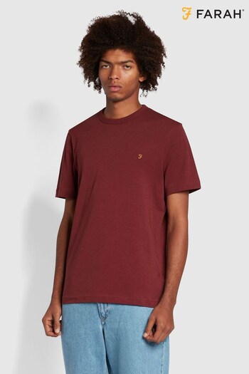 Farah Red Danny Short Sleeve T-Shirt (955776) | £32