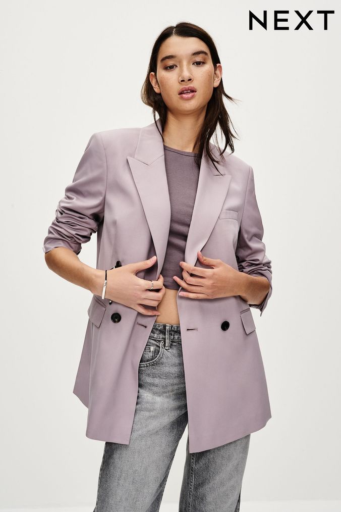 Light purple cheap blazer womens