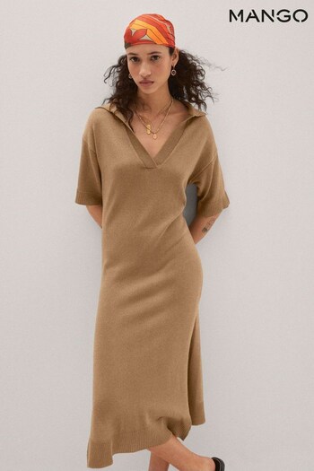 Mango Knitted Dress with Openings (956696) | £46