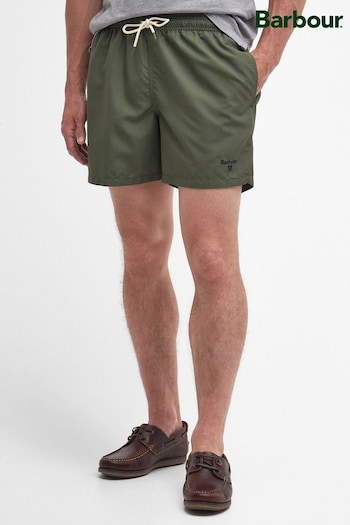 Barbour® Olive Green Staple Swim Shorts (956893) | £40