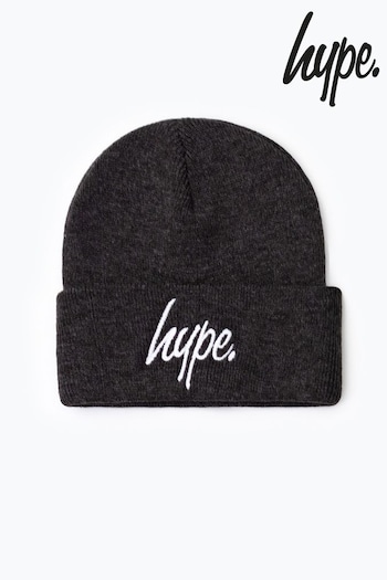 Hype White Script Hat (956949) | £18