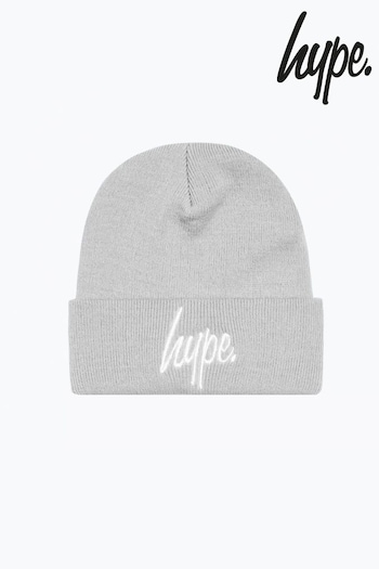 Hype Grey Script Hat (957051) | £18