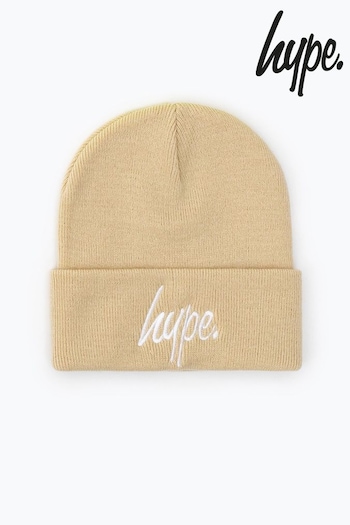 Hype Brown Script Hat (957114) | £18