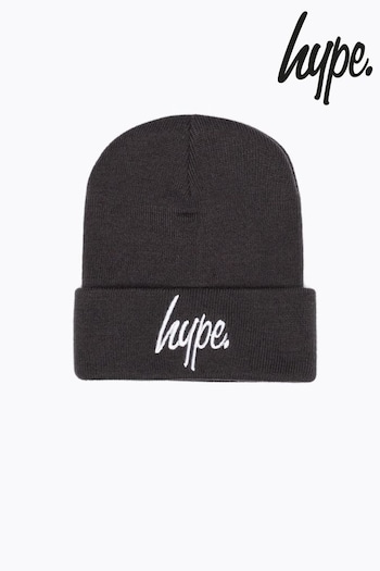 Hype White Script Hat (957117) | £18