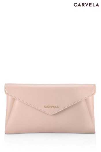 Carvela Pink Megan Envelope Clutch Bag (958311) | £89