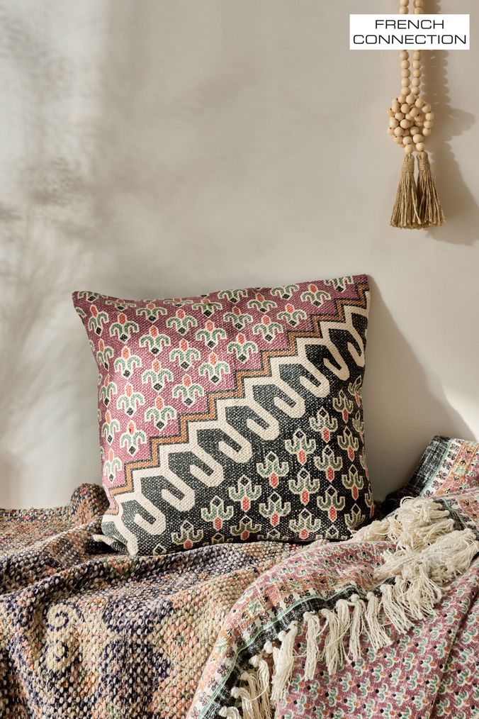 Buy Pink Cushions Patterned Homeware Cushionsandthrows Online Next UK