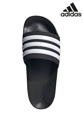 adidas Black Adilette Shower Sliders (958685) | £23