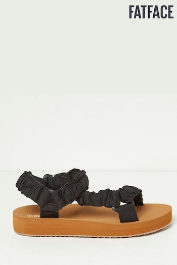 FatFace Black Ettie Comfort Walking Sandals (958941) | £25