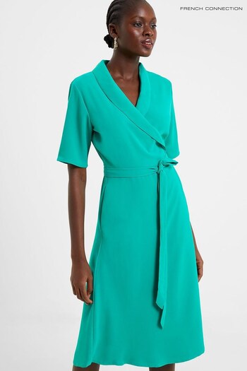 French Connection Green Shawl Dress (959047) | £95