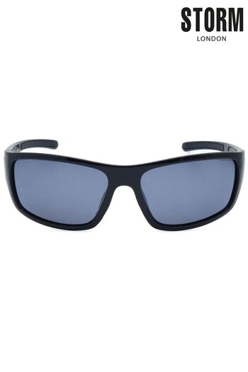 Storm Tech Clymenus Polarised Black Sunglasses (959717) | £35