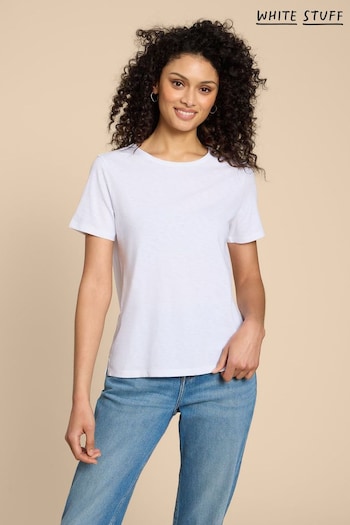 White Stuff White Abbie T-Shirt (960268) | £22