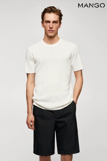 Mango Fine Knit T-Shirt (960357) | £30