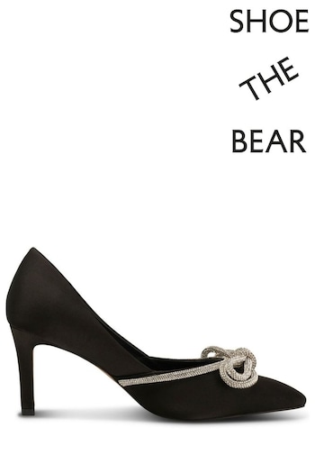 Shoe smoke The Bear Harper Bow Satin Court Heel (960777) | £150