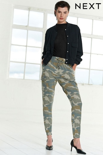 Camouflage Cargo Jersey Joggers (960992) | £25