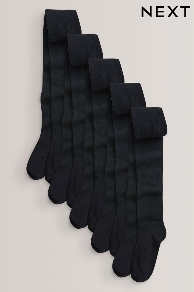 Next girls black tights clearance