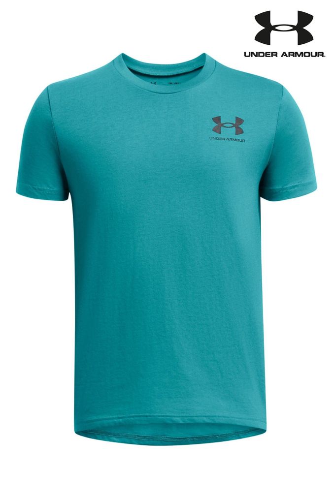 Under armour t shirts green kids sale
