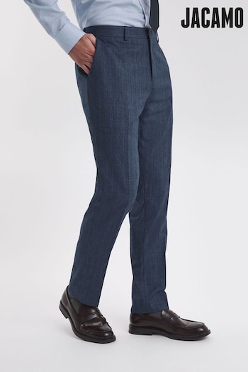 FhyzicsShops, Buy Men's Blue 40in Jacamo Occasionwear Trousers Online